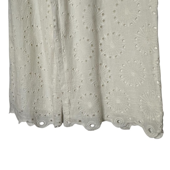 Sundance Beachy Beauty Embroidered Pants 4 - Picture 4 of 7